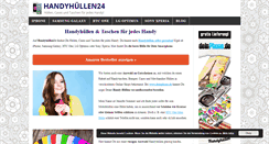 Desktop Screenshot of handyhuellen24.com