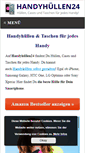 Mobile Screenshot of handyhuellen24.com